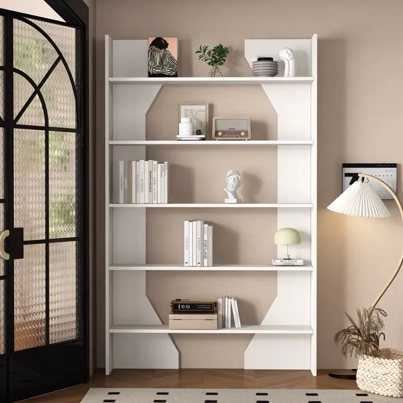 Simple bookshelf Bogu rack ornament shelf Modern simple living room partition rack Chinese solid wood magazine display rack