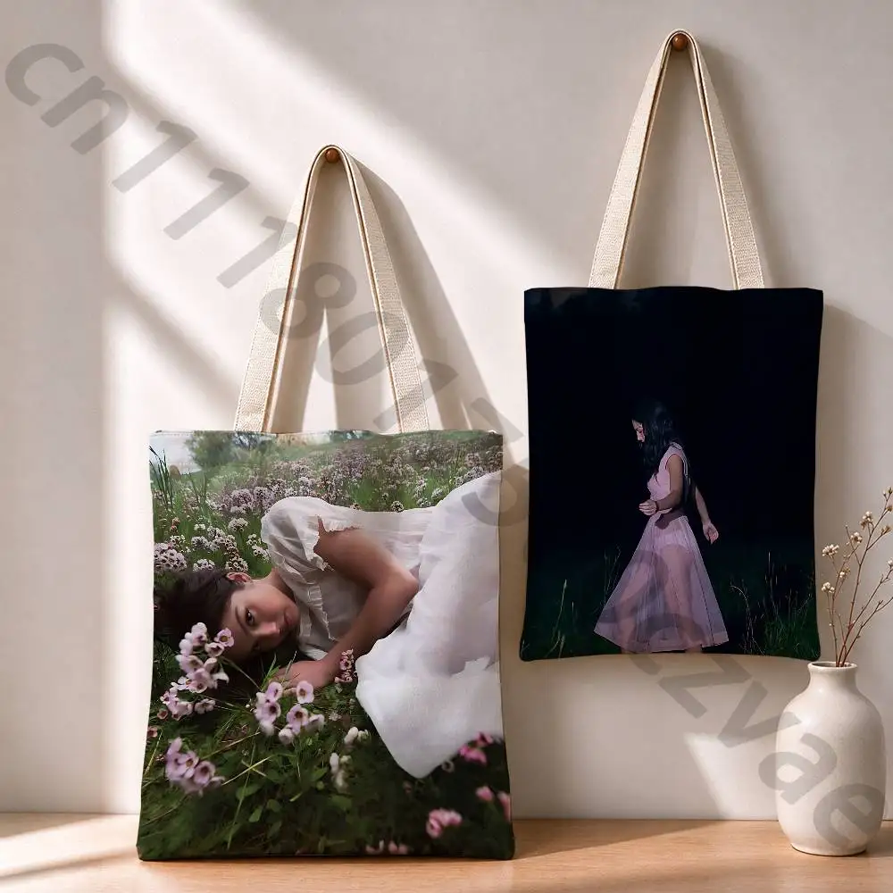 you seem pretty sad for a girl so in love Reusable Fashionable Backpack Multifunctional Handbag Canvas Shopping Bag