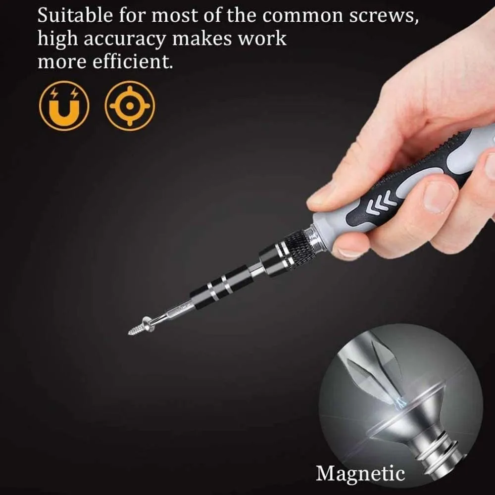 Precision 115 in 1 Screwdriver Set Screw Nuts Bits Kit with Box Multi-bits Screwdriver Disassembly Mini