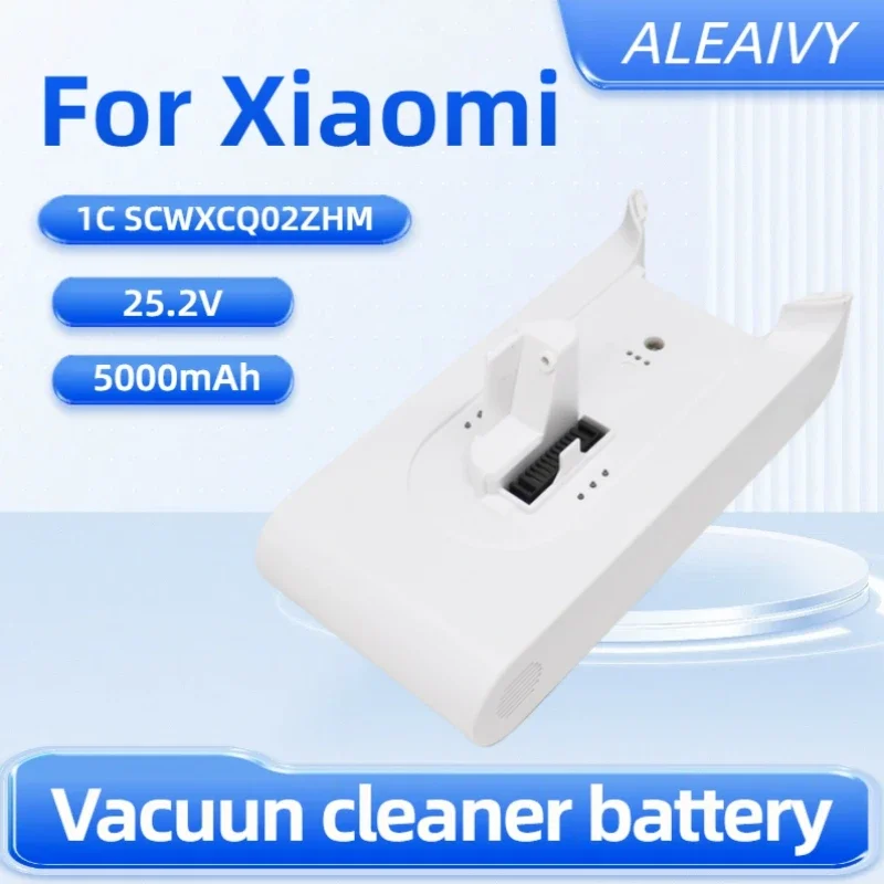 

Original 5000mAh For Xiaomi Handheld Cordless Vacuum Cleaner Accessories 1C SCWXCQ02ZHM Vacuum Cleaner Replacement Battery Back