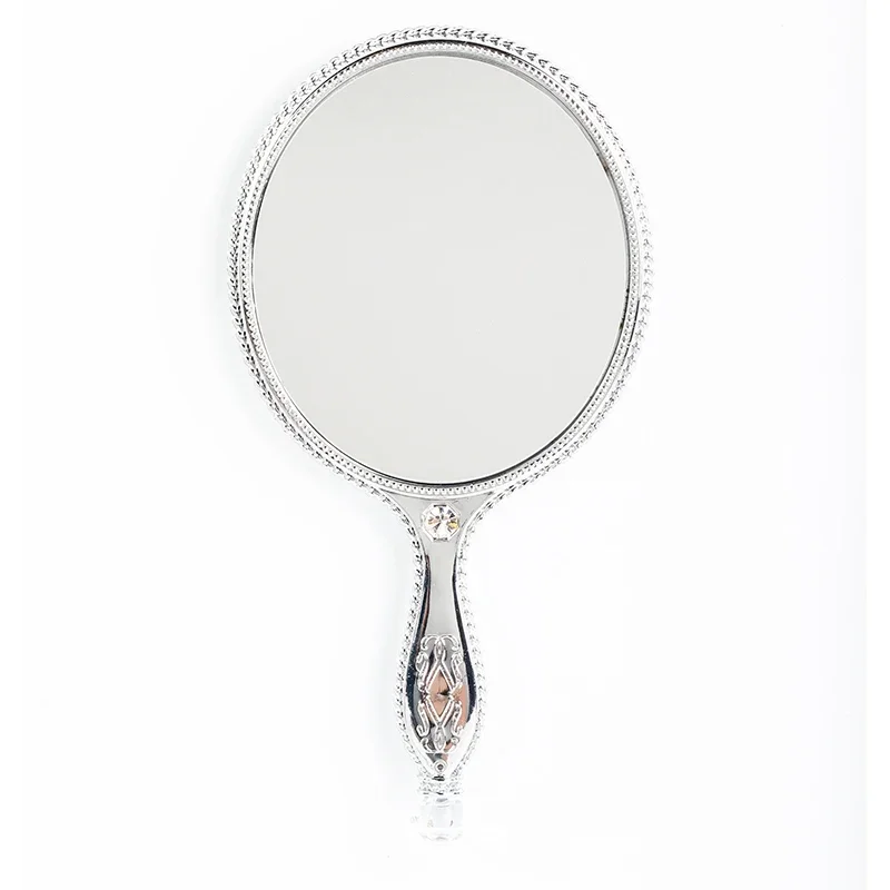 Design Bathroom Mirror Nordic Handheld Round Hallway Mirror Portable Hairdressing Espejos De Pared Para Dormitorio Home Decor