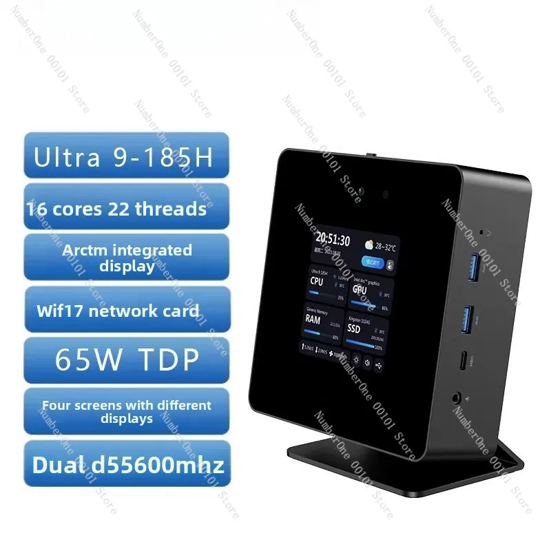 

Ultra9-185H Smart Touch Screen High Performance AI Computer PC Game Office Desktop Mini