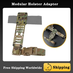 Tactical modular equipmen Metal modular holster adapter compatible QLS hunting airsoft pistol quick pull holster release kit