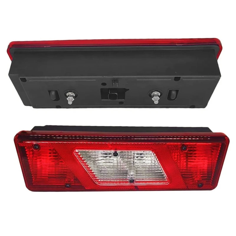 Car Rear Bumper Lights Tail Lights Assembly Brake Light Lamps for Ford Transit V363 MK8 Pickup 2014-2020