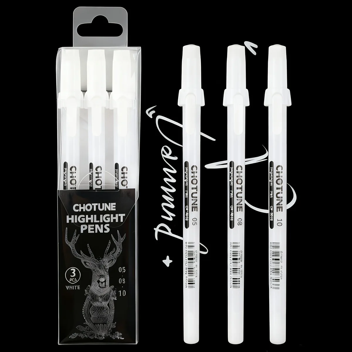 3Pcs Highlighter Pe…