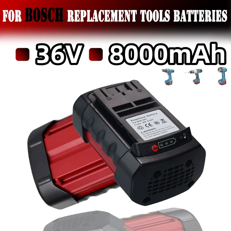 

100% NEW for Bosch 36V Battery 8000mAh BAT4030 BAT4040 BAT4050 BTA4060 Li-Ion Battery