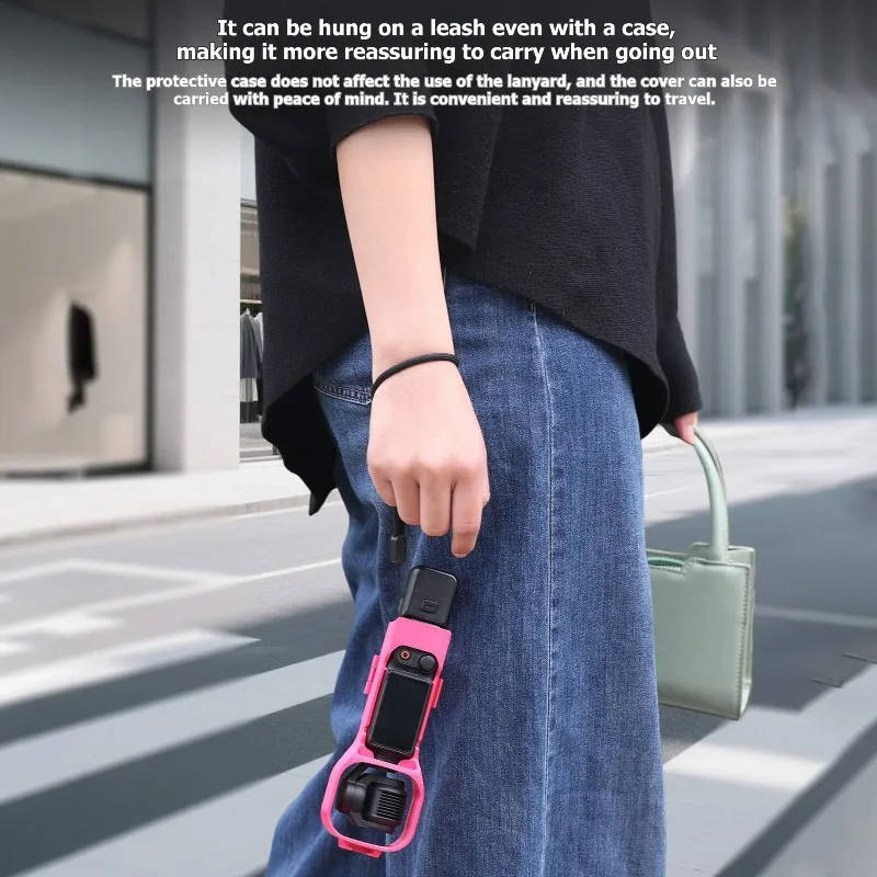 

Защитный чехол A10R для DJI Osmo Pocket 3 - совместим с экраном камеры, подсветкой и микрофоном