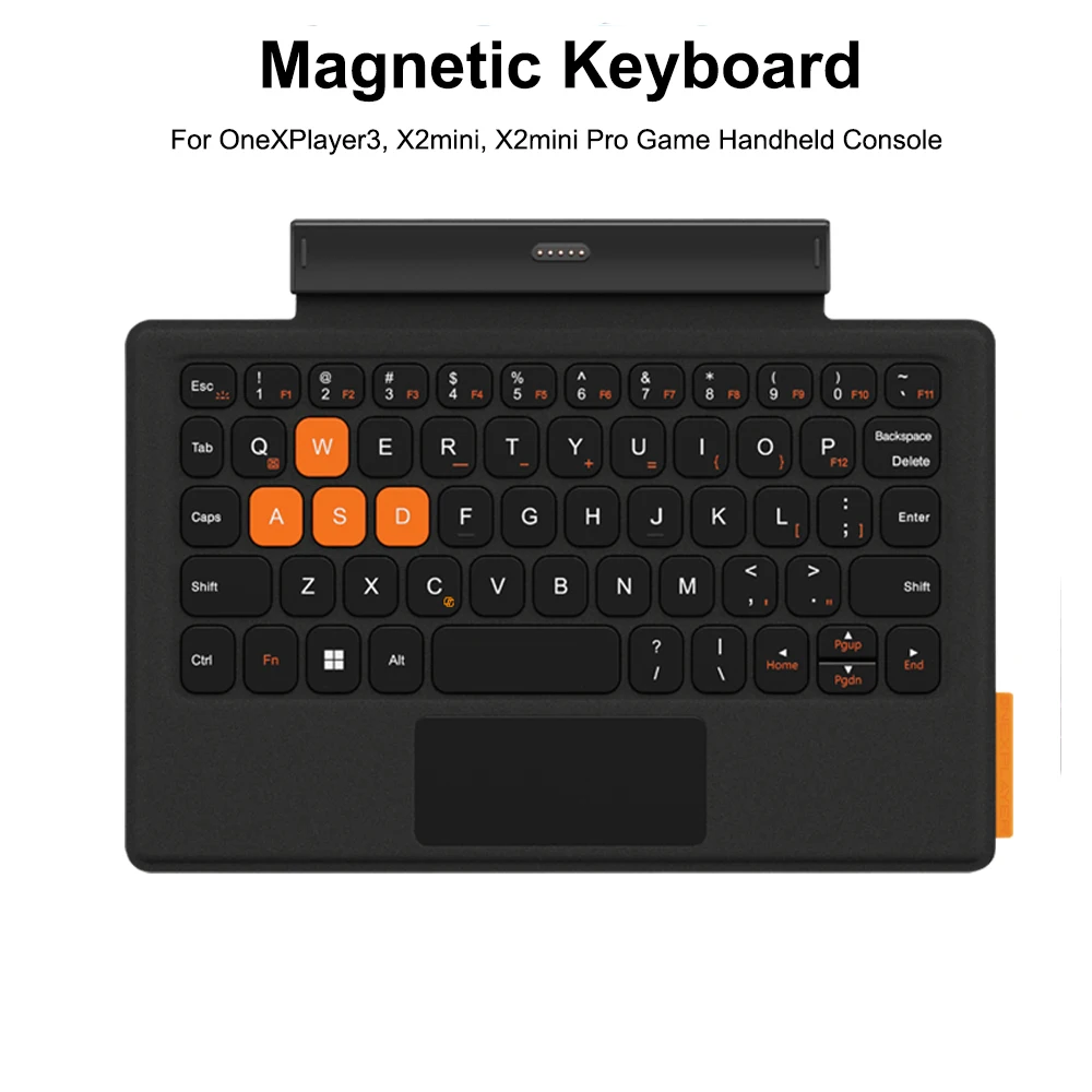 New OneXPlayer Built-in Touchpad Magnetic Keyboard For OneXPlayer3 X2 mini X2 mini Pro Gaming Handheld Console Backlit Keyboard