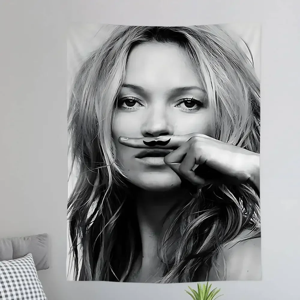 K-Kate Moss Hanging Bohemian Tapestry Bohemian Wall Tapestries Mandala Cheap Hippie Wall Hanging