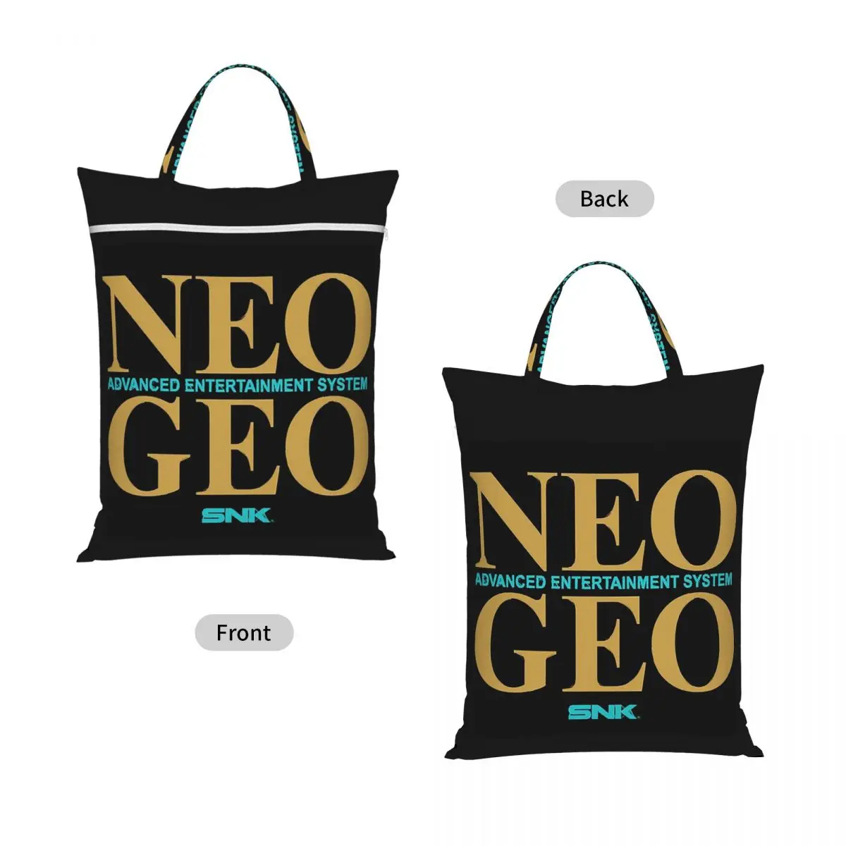 Neo Geo Logo Neogeo Arcade Laundry Collector Folding Laundry Basket Large Storage Washing Basket Home Organizer