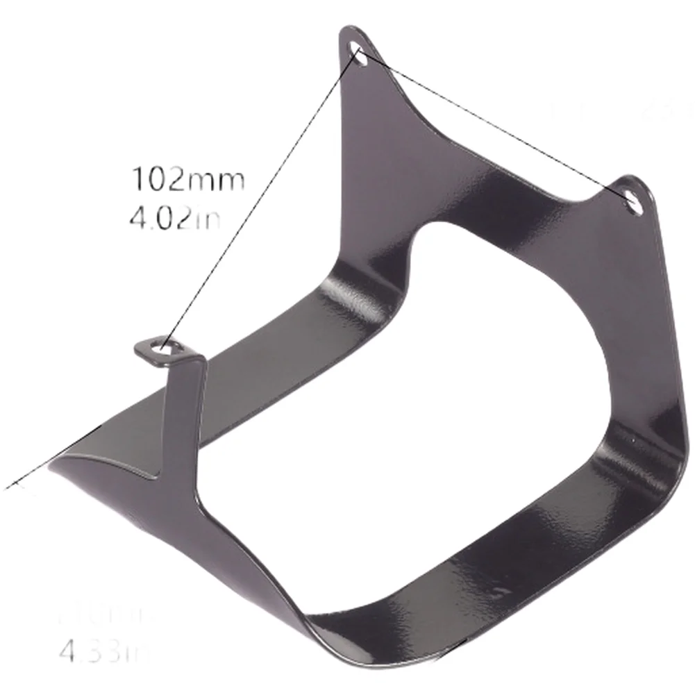 Lightweight Trimmer Holder Mower Accessory Trimmer Mount 11x8.2x10.2cm Brush Protective Frame Sturdy Build
