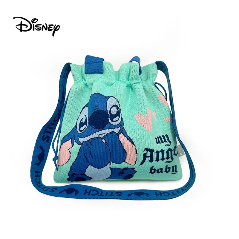 

Disney Genuine Stitch Shoulder Crossbody Bag Large Capacity Bucket Bag