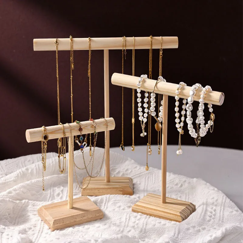 

Держатель для браслетов из цельного дерева, реквизит для ювелирных изделий, дисплей, подставка для браслета, витрина, браслеты, демонстраторы ювелирных изделий SSZSJ04