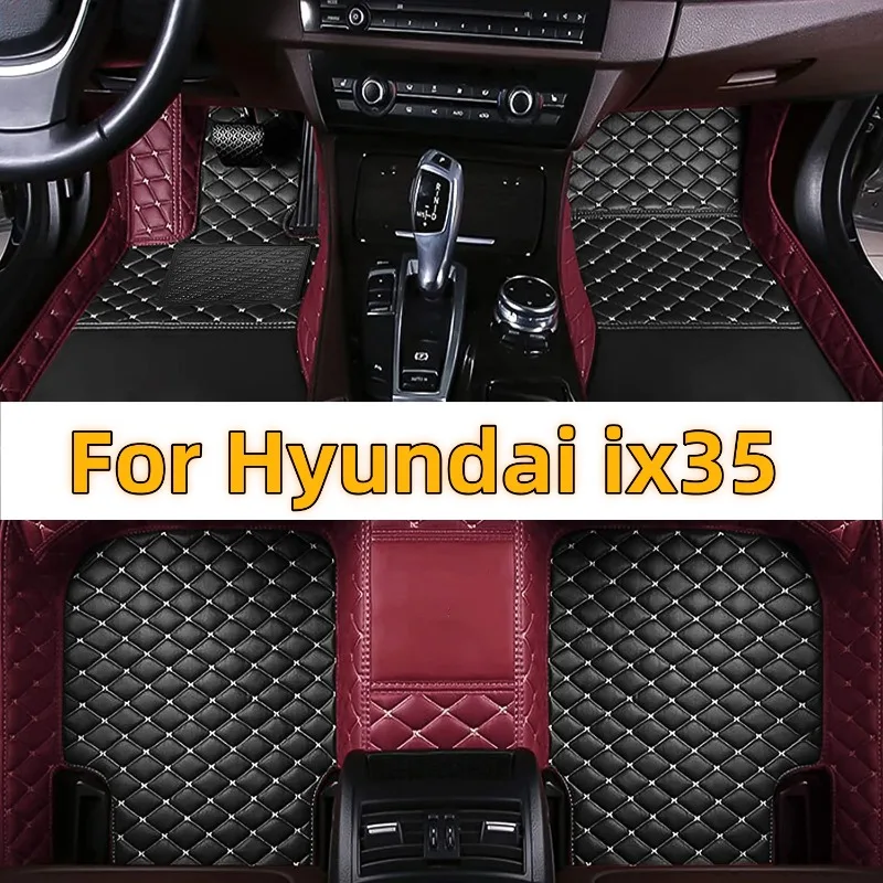 

Carpets for Hyundai Ix35 2017 2016 2015 2014 2013 2012 2011 2010 Car Floor Mats Auto Interior Accessories Leather Rugs Products