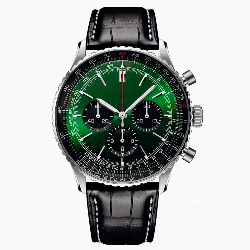 2026 hoogwaardig vrijetijdshorloge, multifunctioneel quartz chronograafhorloge voor heren, AAA, VK63 uurwerk AAAAA