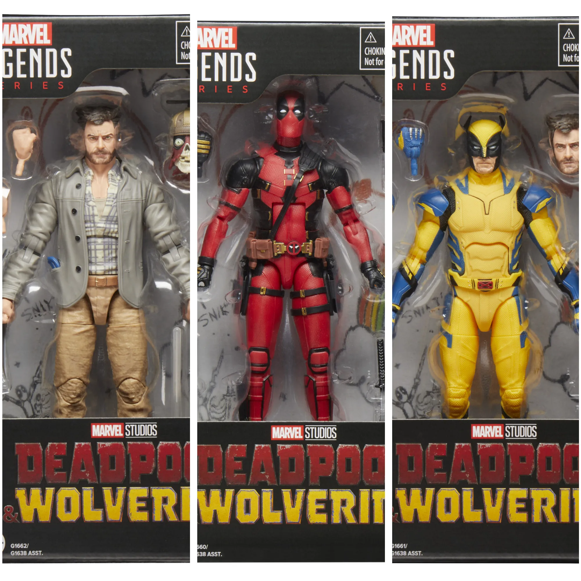 Marvel Legends X-Men Movie Film Deadpool and Wolverine Headpool Logan James Howlett 6