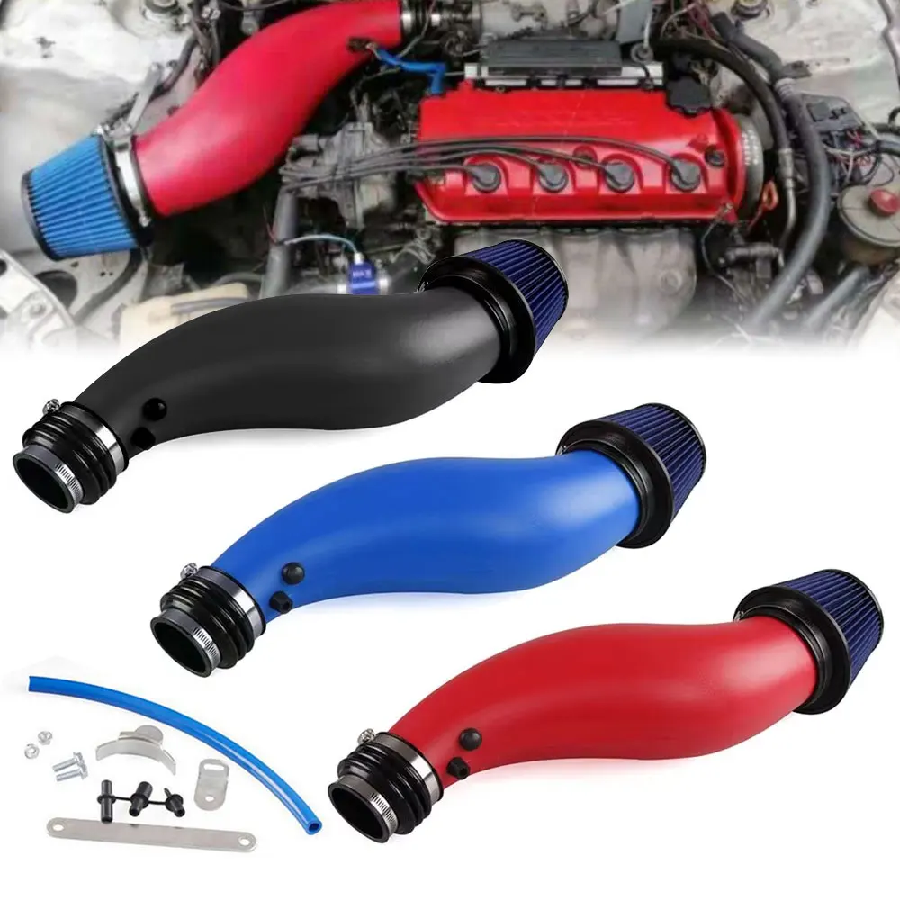 

High-Quality ABS Air Intake Pipe Kit - For 1992-2000 Honda Civic EG/EK (Black/Red/Blue Options)
