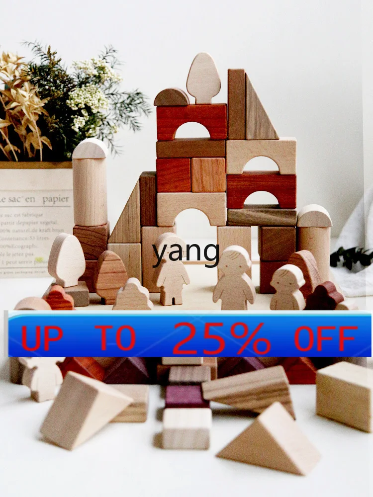 

CX Baby's Building Blocks Children's Large Particle Scene Building Paint-Free Enlightenment Teaching Aids