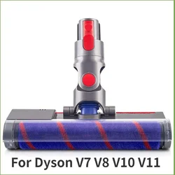 HOMEFISH Vacuum Cleaner Electric Floor Brush Suction Head For Dyson V7 V8 V10 V11 V15 Cordless Stick Vacuum Cleaners Parts