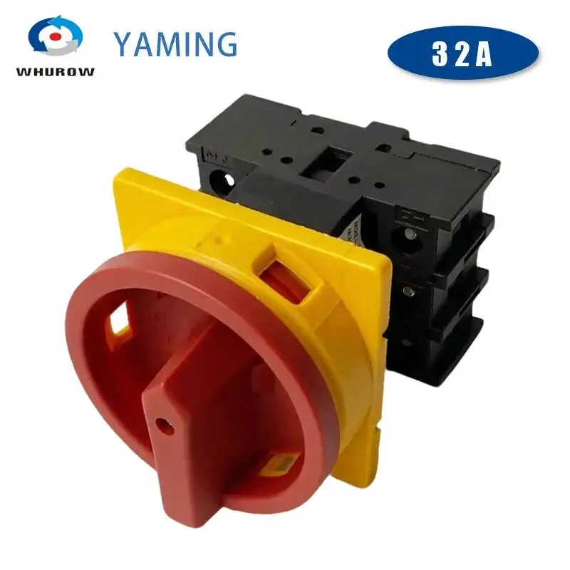 

Cam Switch Load Circuit Breaker LW42B-32A 690VAC Main Control Power On / Off Equipment Screw Panel Mounted