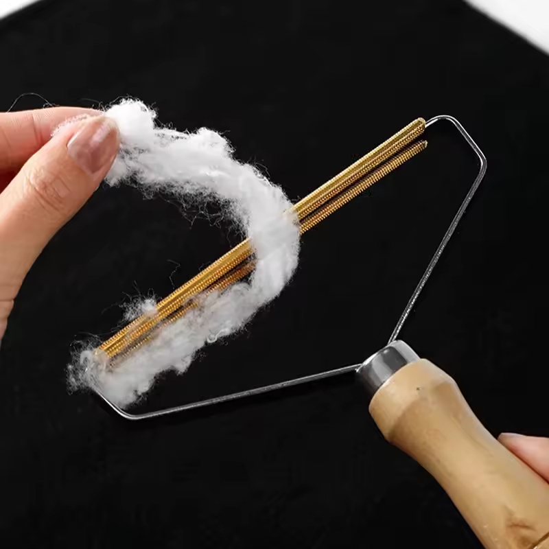 Portable Lint Remover Pet Hair Remover Brush Manual Lint Roller Sofa Clothes Cleaning Lint Brush Fuzz Fabric Shaver Brush Tool - Image 5