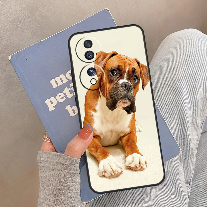 حافظة بوكسر للكلاب لهاتف Honor Magic 8 Pro 5 6 7 Lite لهاتف Honor 400 200 90 70 50 X8a X8b X9a X9b X9c