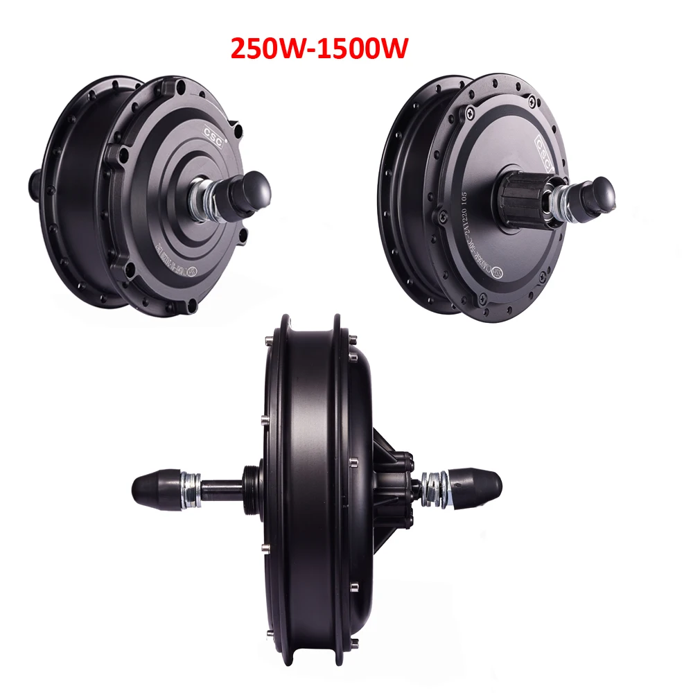 CSC الاتحاد الأوروبي الأسهم دراجة كهربائية تحويل محور المحرك 36 فولت 48 فولت 250-750 واط 1000 واط 1500 واط غير والعتاد محرك كبير دراجة جبلية Ebike عدة #1