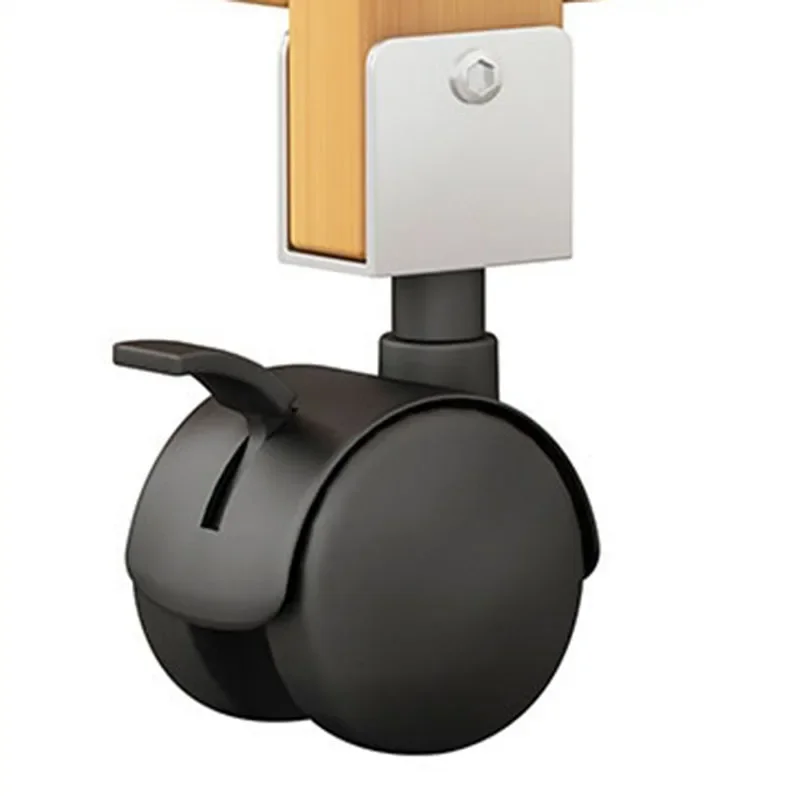 Multi-tier Bamboo Storage Shelf-Narrow Kitchen Rack with Wheels Floor Standing Bathroom Organizer Storage Rack