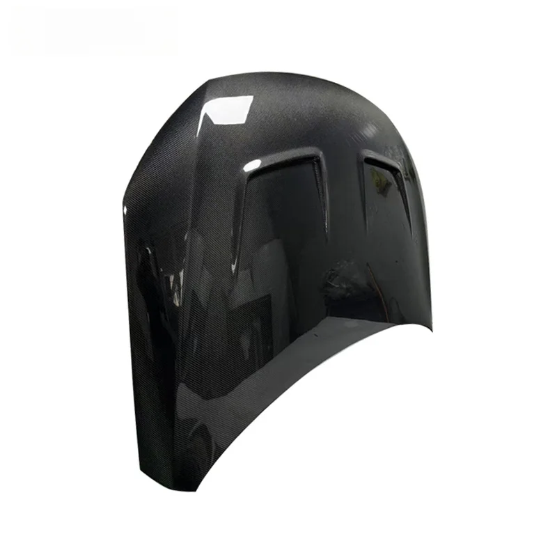 2009-2016 Scirocco Lightweight Genuine Carbon Fiber Bolt-On Hood Matte Black Waterproof