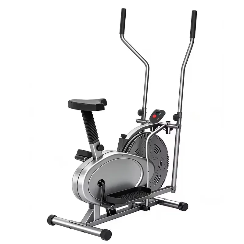 for 1020  Silent Magnetic Elliptical Trainer Air Resistance Exercise Bike Home Workout Fitness Equipment