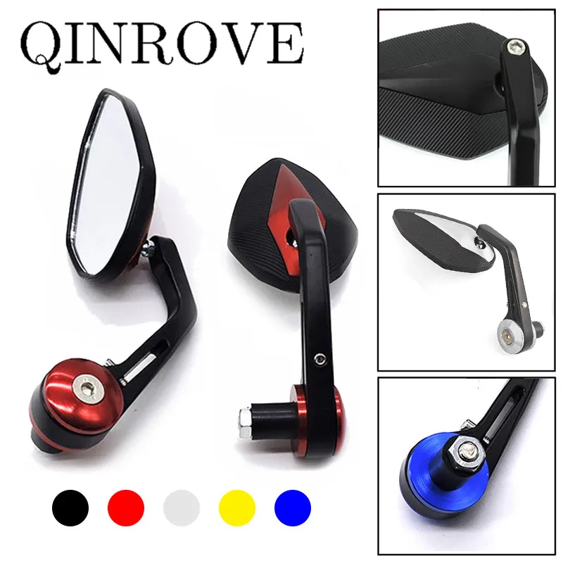 

Universal Handlebar End Mirror 22mm 7/8'' Aluminum Alloy Motorcycle Rear Mirrors for Honda Honnet Kawasaki Suzuki CFMOTO