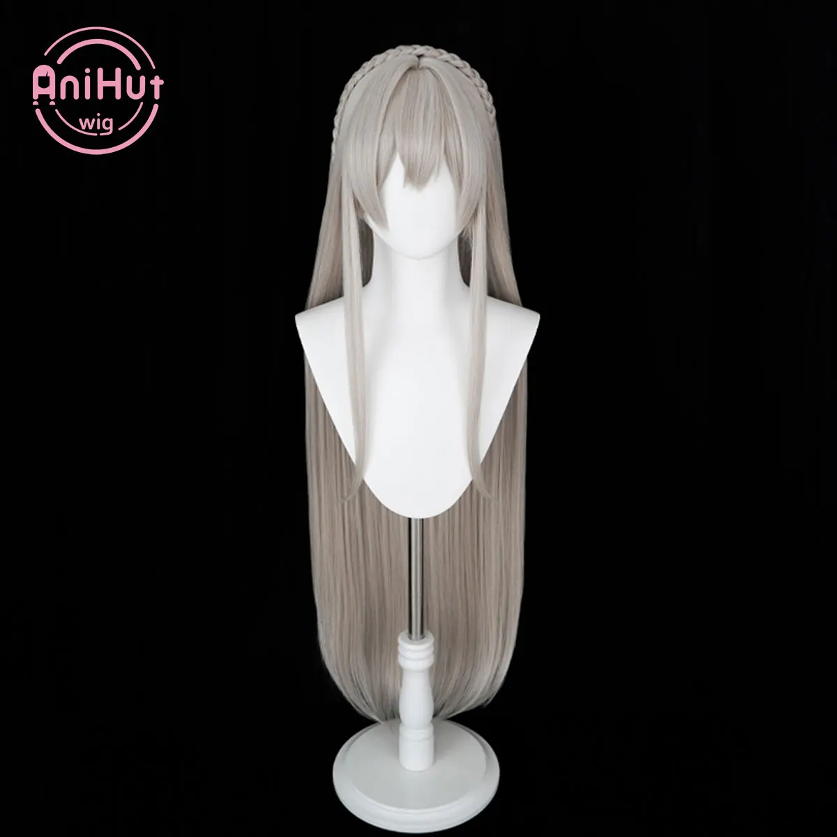 【AniHut】Kirifuji Nagisa Linen Cosplay Wig Blue Archive Heat Resistant Synthetic Hair Kirihuji Nagisa Cosplay