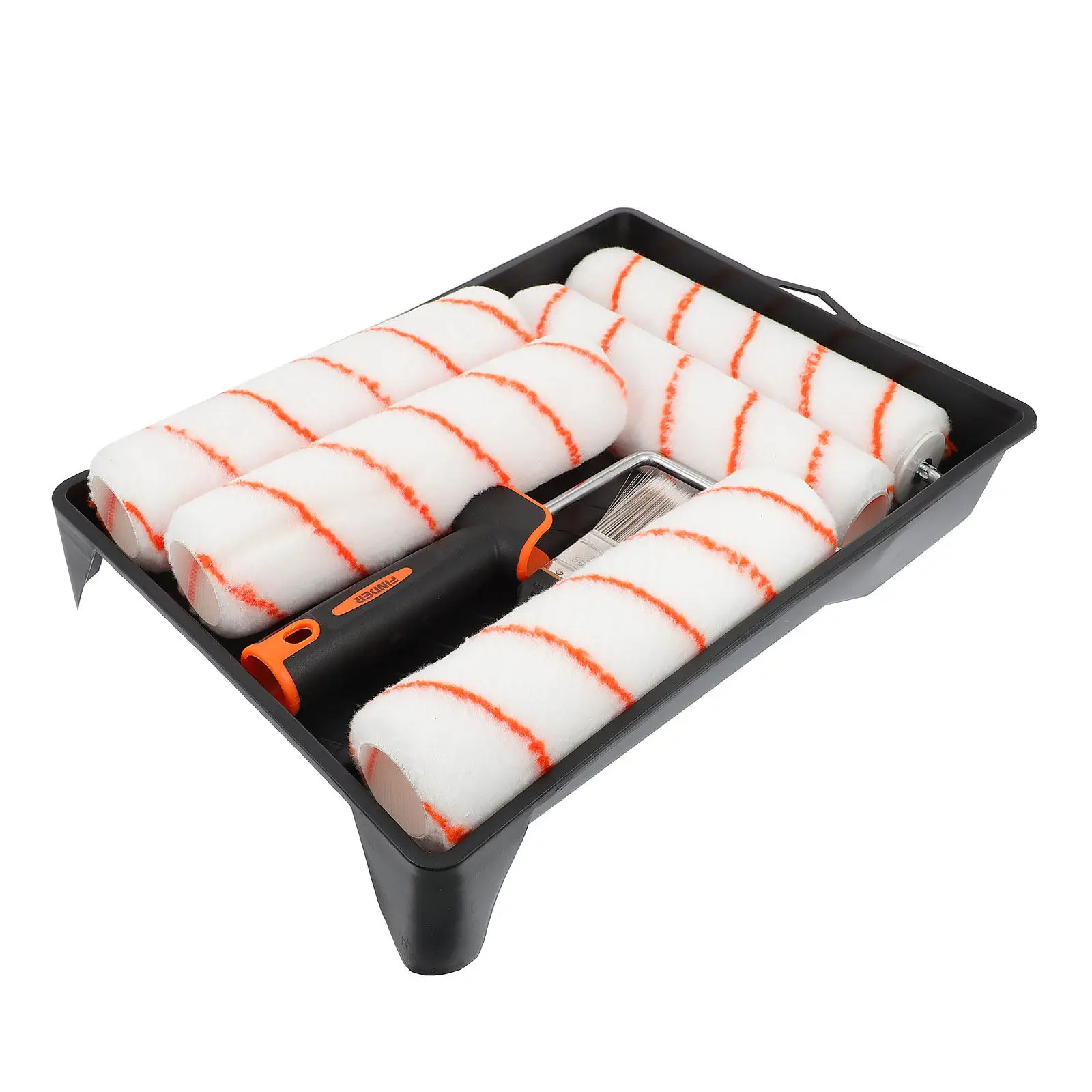 

Набор портативных кистей для покраски стен, разноцветные, прочные, мини-валики для углов, набор инструментов для покраски, принадлежности для малярных работ