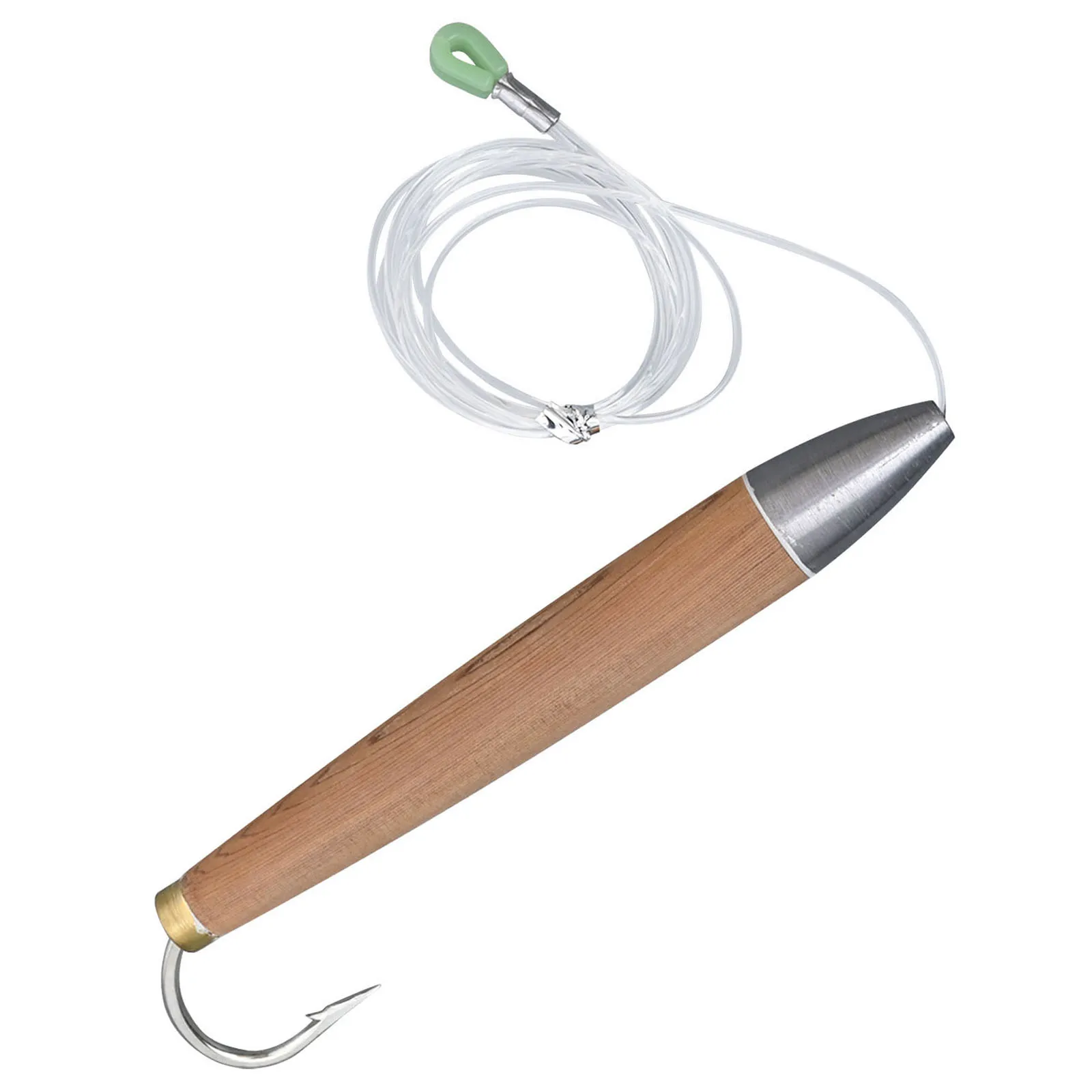 

Приманка для кедрового тунца с литой конструкцией из дерева и дизайном наживки-карандаша для морской рыбы, включая тунец и альбакор