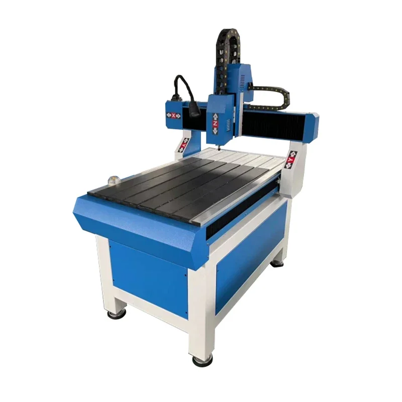 6090 Syntec/Richauto Control System CNC Metal Engraving Machine High Accuracy Single Spindle Automatic Wood Material New