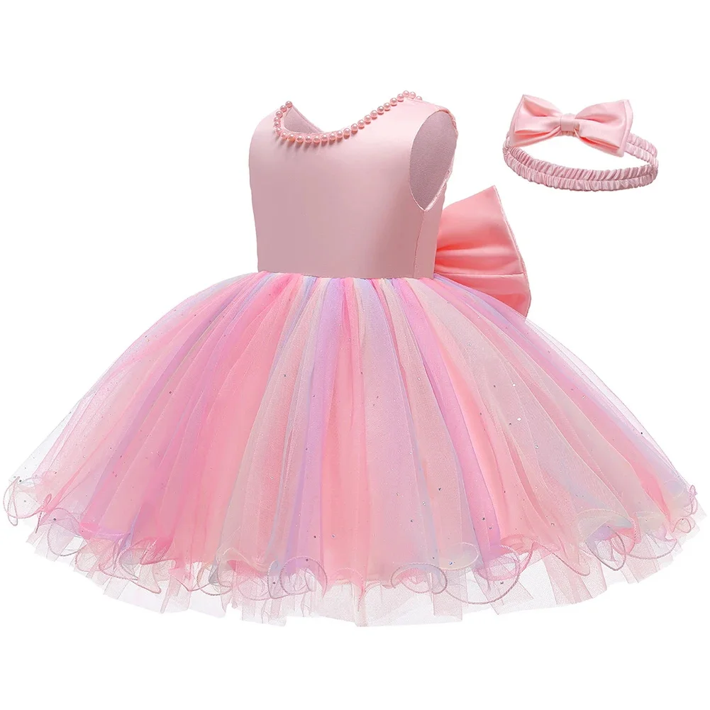 Baby Weihnachten Kostüm Taufe Prinzessin Kleid Für Baby Mädchen Hochzeit Kinder Kleinkind 1. Geburtstag Party Kleid Neugeborene Kleidung – Detail 16