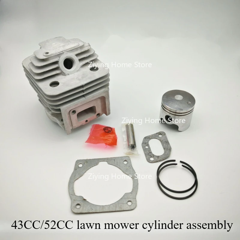 

43CC 52CC 40-5 цилиндр в сборе, замена газонокосилки, поршневое кольцо цилиндра 44-5 в сборе