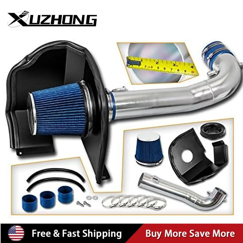 

Комплект впуска холодного воздуха с теплозащитным экраном фильтра для Chevy/GMC V8 2014-2020 гг. 5,3 л 6,2 л