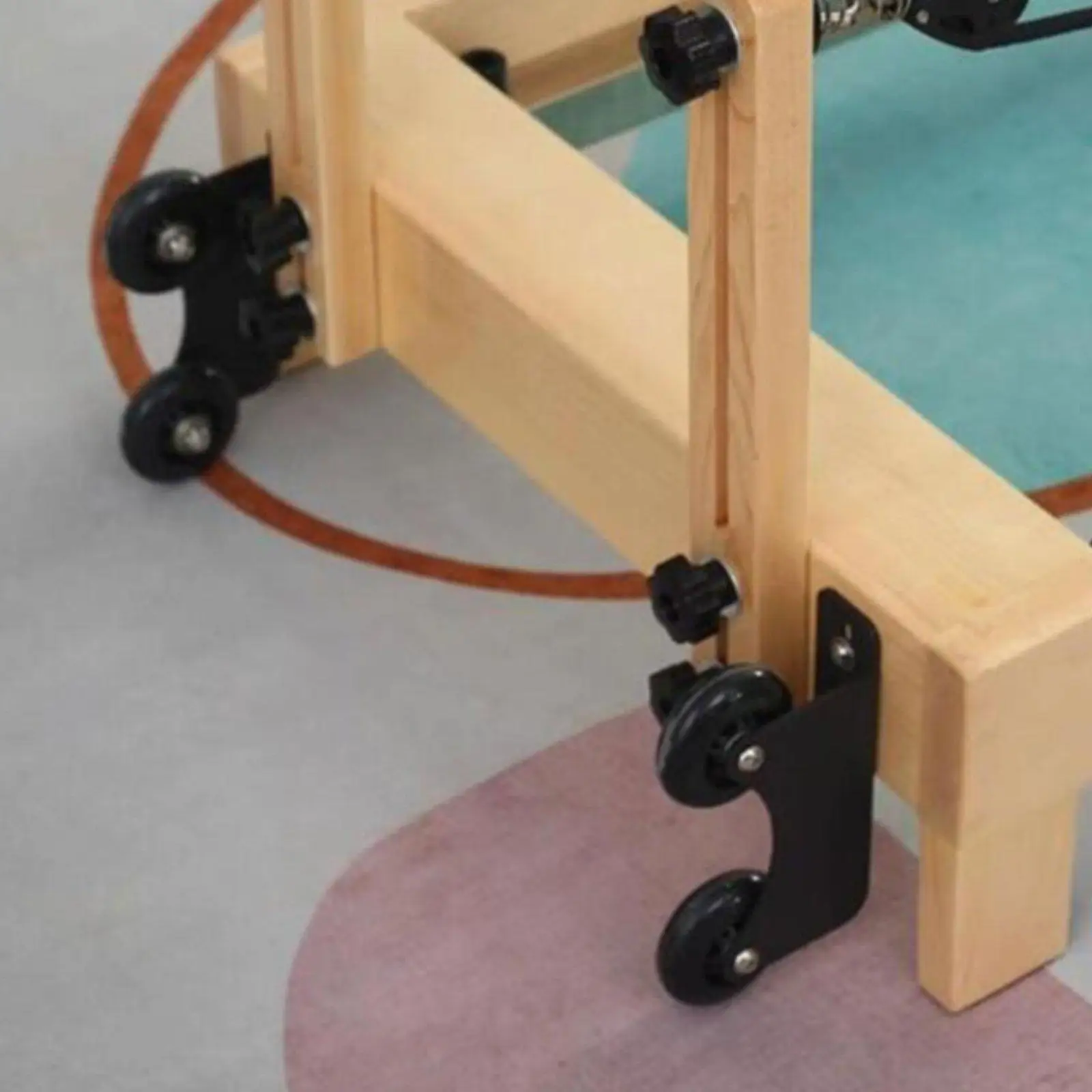 Pilates Reformer Replacement Roller 7cm PU Wheel Quiet for Pilates Bed Compact Fitness Accessories Studio Equipment