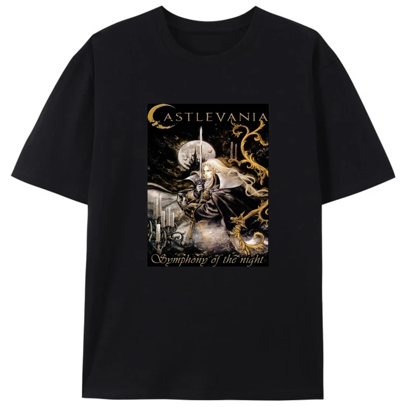 

ФУТБОЛКА CASTLEVANIA Symphony of the Night Alucard v2, черная, размеры S - 5XL