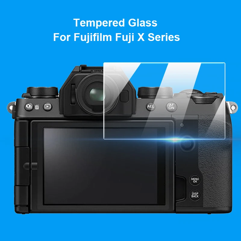 For Fujifilm Fuji X-HF1 X100 VI X-M5 XM5 X-S10 XS20 XS10 Tempered Glass 9H 2.5D Camera LCD Screen Protector Film Guard
