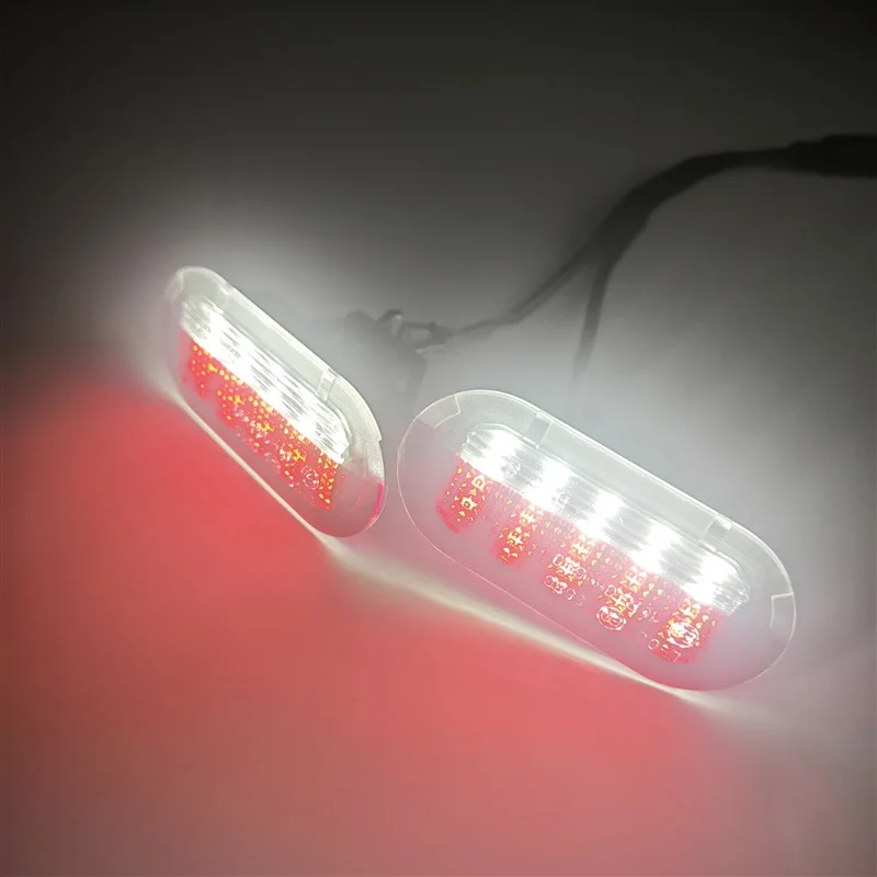 LED Courtesy Door lamp Welcome Footwell Light for VW Golf MK4 Beetle Cabrio Jetta Bora Polo Sharan Vento Touran Skoda Octavia