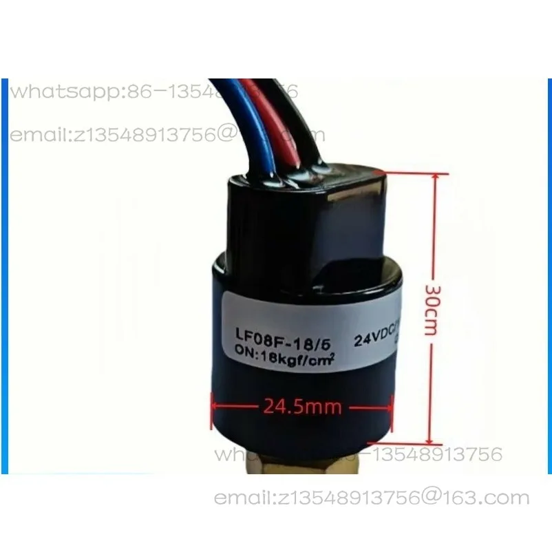 LF08F four-axis hydraulic and pneumatic switch 12-220V start-stop pressure controller oil and gas protection switch