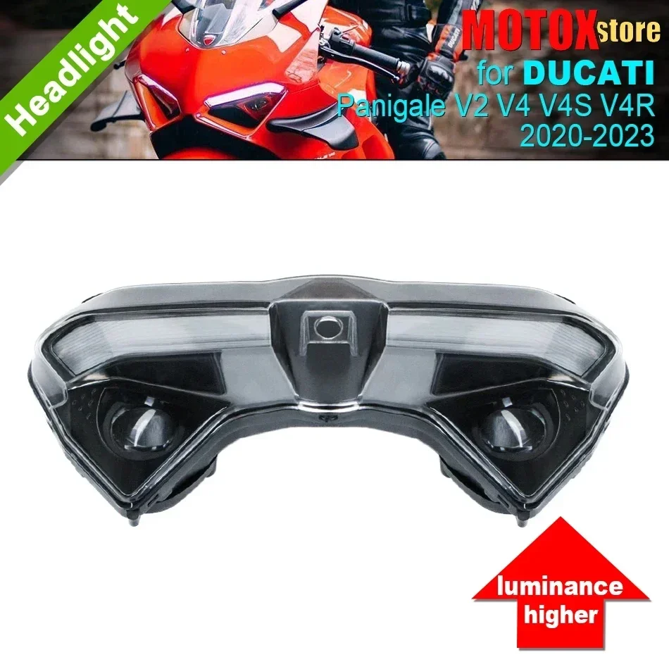 Headlight Assembly fit for DUCATI Panigale V2 V4 V4R V4S 2020 - 2023 PanigaleV2 LED Head Light Lamp PanigaleV4 R Front Headlamp