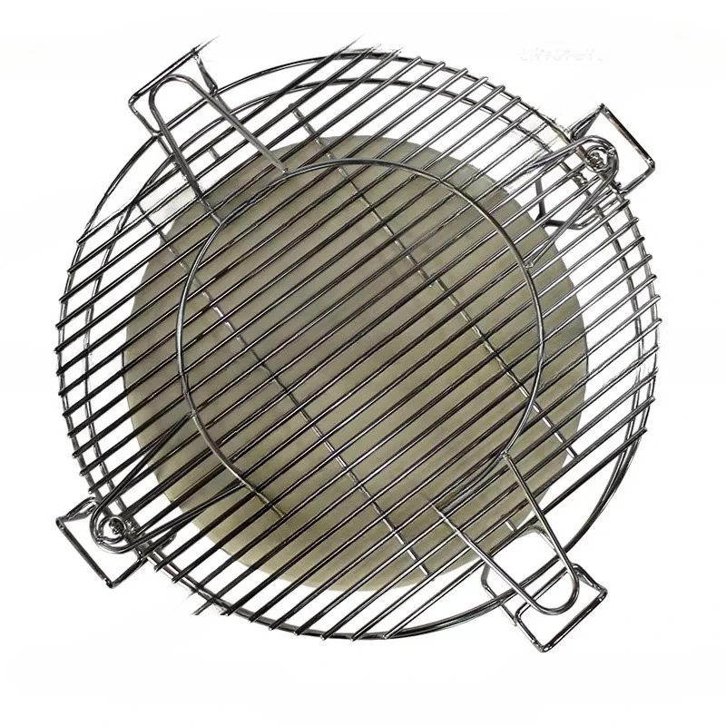 Séparer et conquérir le système de cuisson pour accessoires de barbecue Kamado ronds de 16 pouces de haute qualité