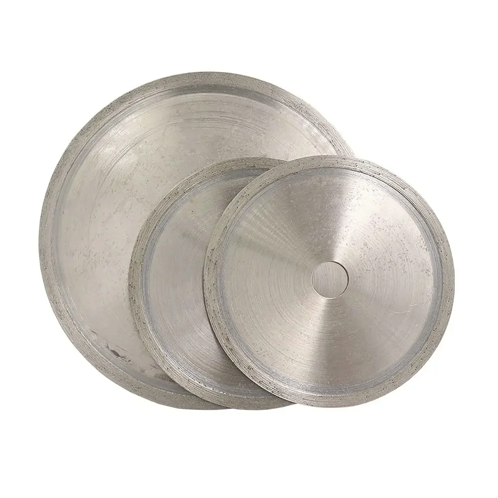 

1PCS 110-350MM Diamond Circular Saw Blade No Tooth 4-14 Inch Cutting Arbor Disc For Jade Agate Glass Gems Stone Polishing Tools