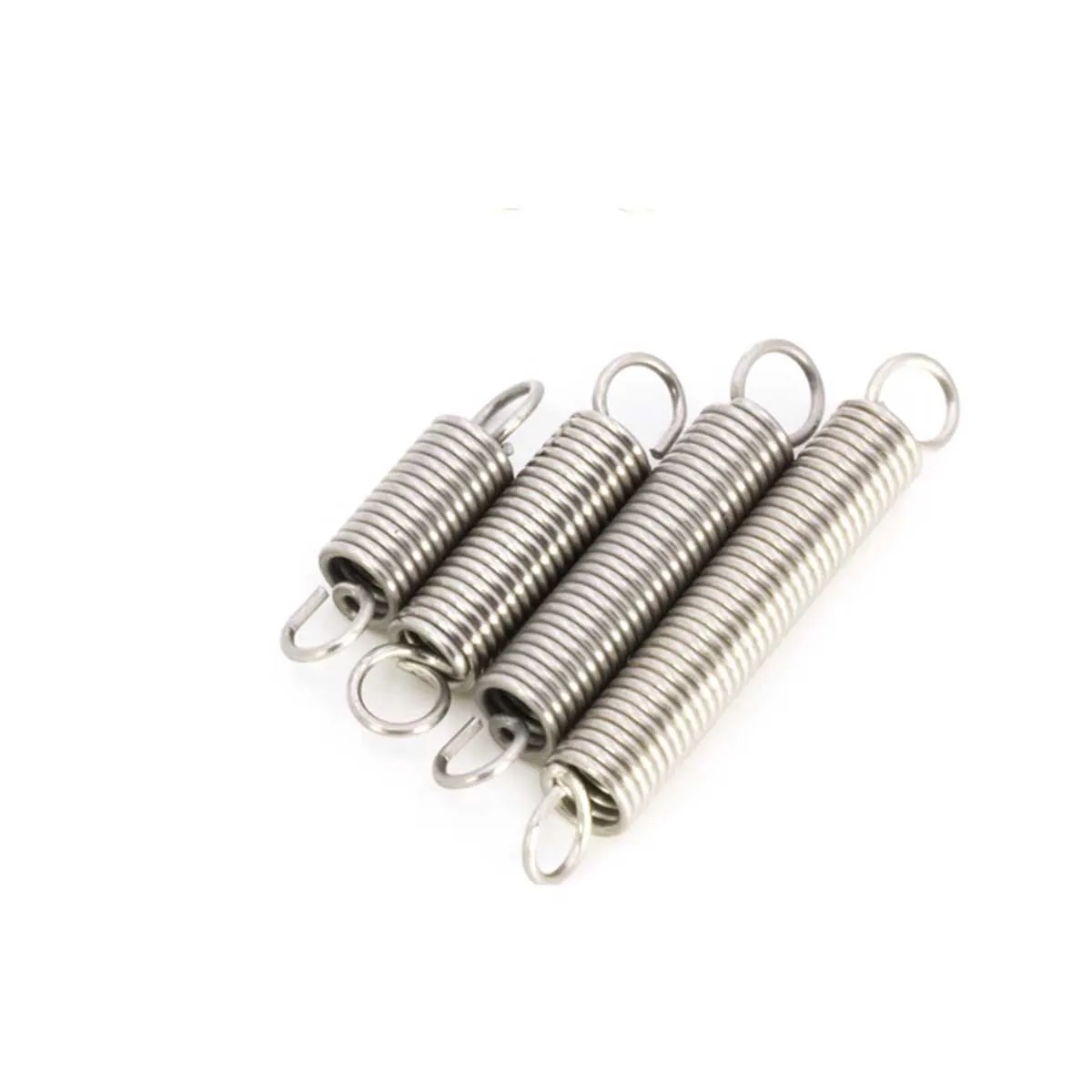 304 Stainless Steel Tension Spring Tension Band Hook Spring Wire Diameter 0.3/0.5/0.6