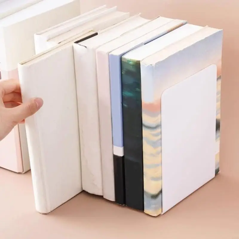 62ka Book Holders Shelf Book Stoppers Book End L-образные книжные книги стойка поддержки книг