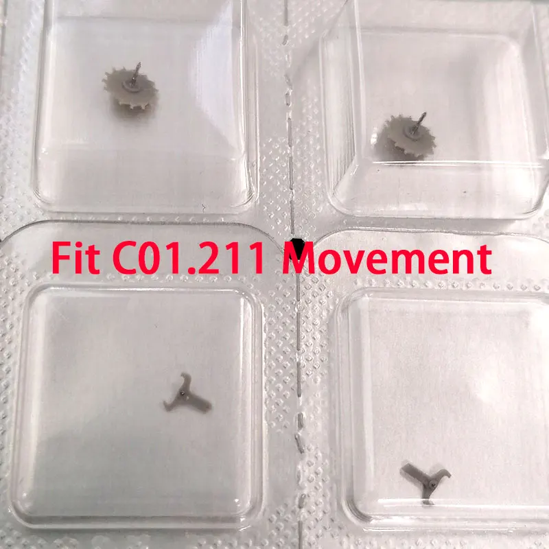 Original ETA C01.211 C07.111 Watch Movement  Accessories Escapement Fork   Gravity Escapemen Wheel Fit Tissot Watch  Repair Part