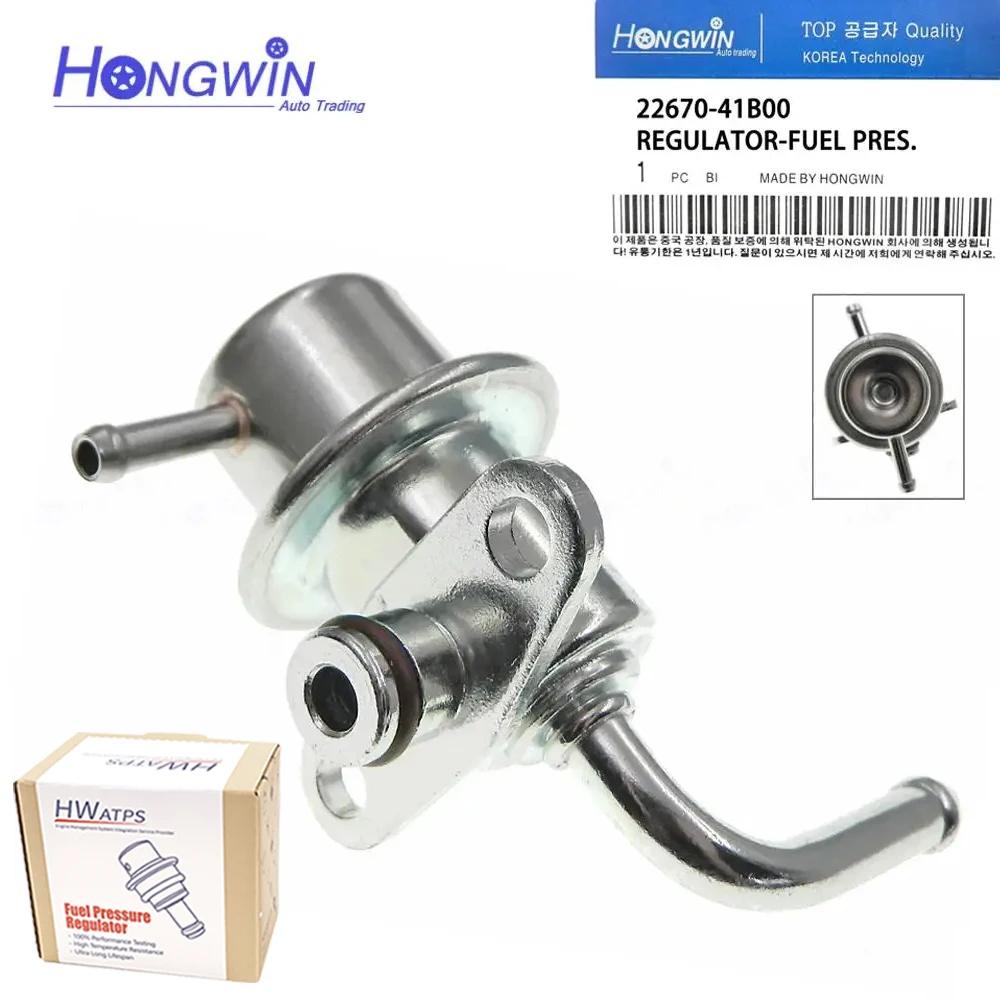 

Новый регулятор давления топлива для Nissan 200SX Sentra 1.6L 1995-2000 OEM #: 22670-41B00 22670 41B00 5G1284 PR259 1580914 217-2173